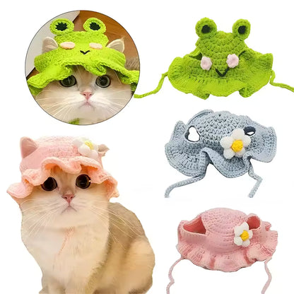 CozyKittyCaps-Cat Crochet Hats