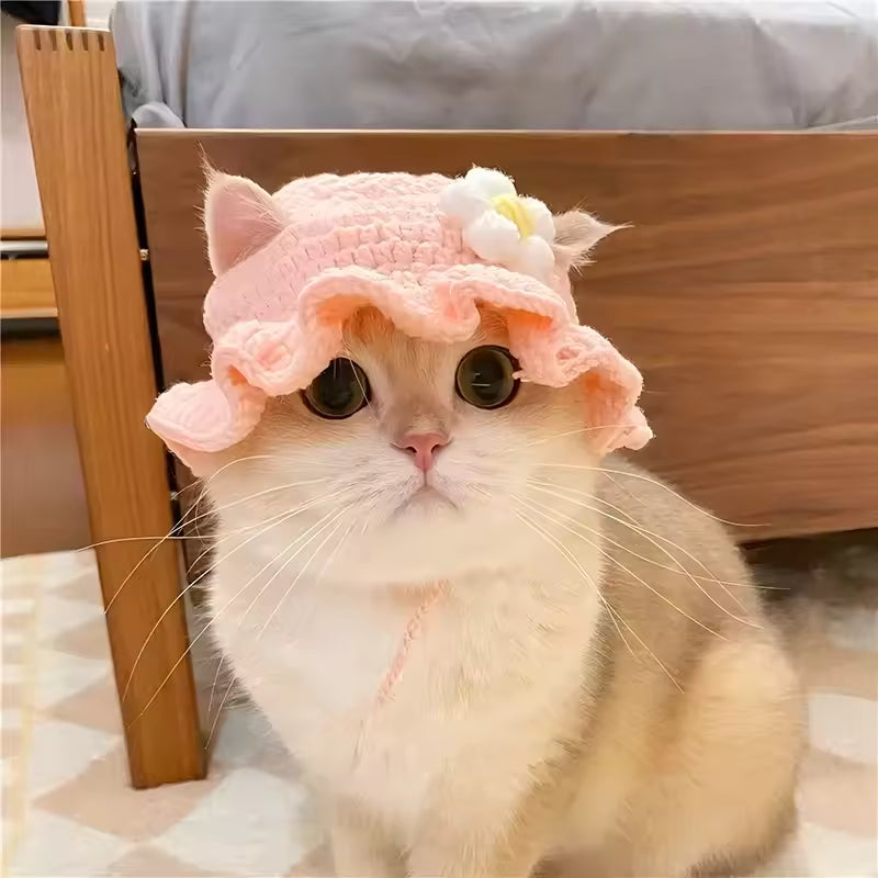 CozyKittyCaps-Cat Crochet Hats